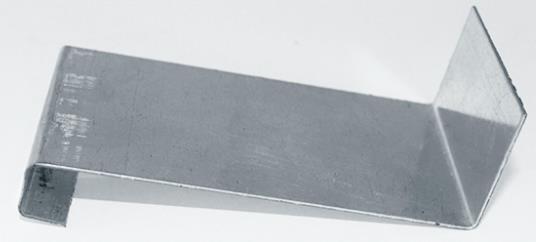 Clip de fijación de acero troquelado para cubierta standing seam