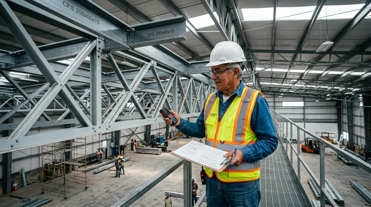 Asesor técnico en visita y toma de medidas en obra